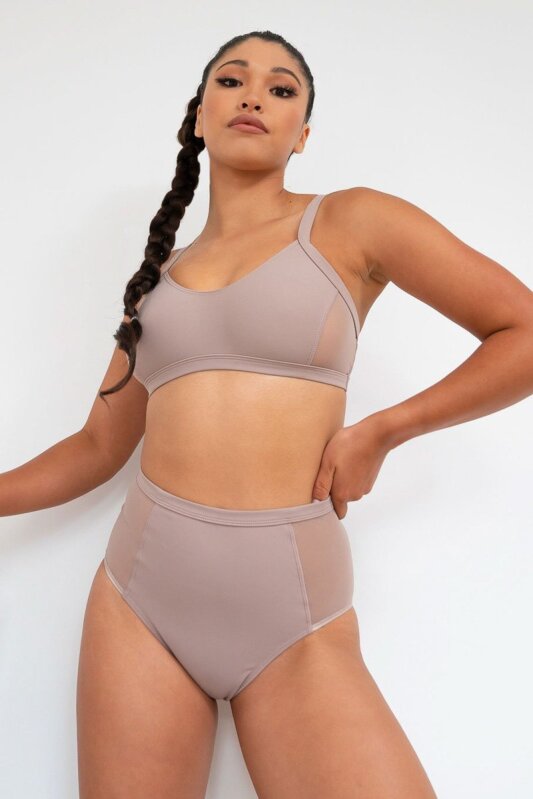 Lunalae Short taille haute Bellani Moka L