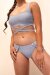 Lunalae Short taille basse Kehlani Gris XL