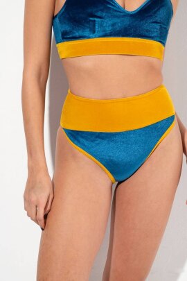 RAD Short Lapis Lazuli Velours Bleu XL