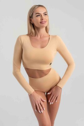 i-Style Haut près du corps Prosto Beige XS