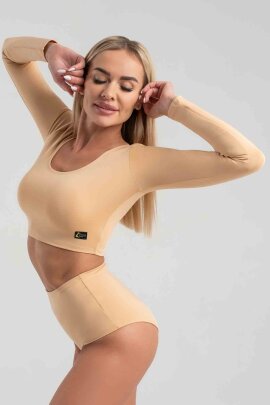 i-Style Haut près du corps Prosto Beige XS