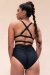 Lunalae Short taille haute Jemma Noir S