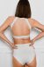 Pole Addict Haut Blanc Serpent Print