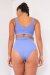 Lunalae Short taille haute Venus Lavande XL