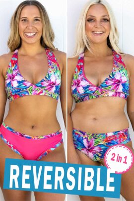 AMBR Designs Short de maillot de bain réversible...