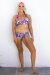 AMBR Designs Short de maillot de bain réversible Aloha S
