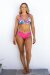 AMBR Designs Short de maillot de bain réversible Aloha S