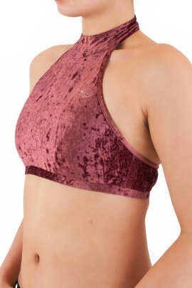 Dragonfly Haut velours Lisette Amarante XS