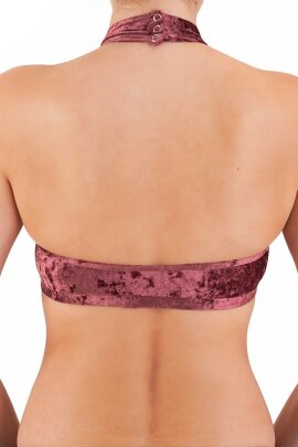 Dragonfly Haut velours Lisette Amarante S