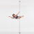 Lupit Pole PRO Barre de studio 2 pièces Chrome 45 mm