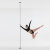 Lupit Pole PRO Barre de studio monobloc Acier inoxydable