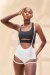 Lunalae Short jarretière Zena Blanc M