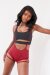 Lunalae Short jarretière Zena Bourgogne XL