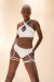 Lunalae Short taille basse Olivia Blanc M