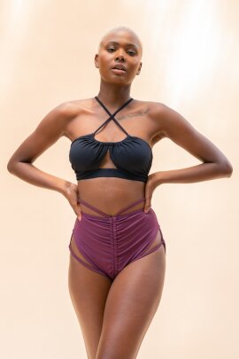 Lunalae Short taille haute Jasmine Mûre
