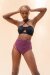 Lunalae Short taille haute Jasmine Mûre XL