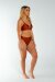 AMBR Designs Crop top avec anneau Bronze M