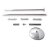 X-Pole XPert PRO (PX) Acier inoxydable 40 mm 2,16 m - 2,25 m