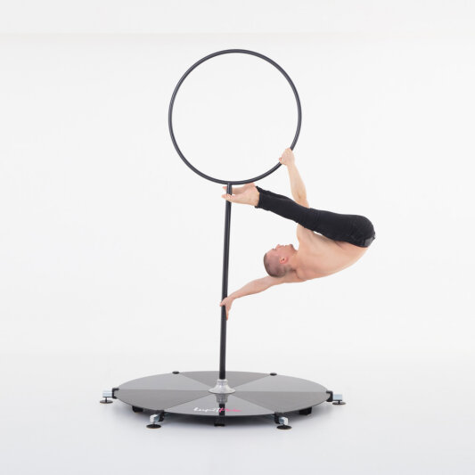Lupit Pole Lollipop avec revêtement thermolaqué Noir pour Lupit Stage