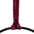 Ensemble PoleSports Sangle dattache ronde avec housse velours pour suspension aérienne Rouge