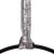 Ensemble PoleSports Sangle dattache ronde avec housse velours pour suspension aérienne Argent