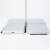 Tapis de pole dance Lupit Pole PREMIUM Multiusage Carré 150 cm Argent