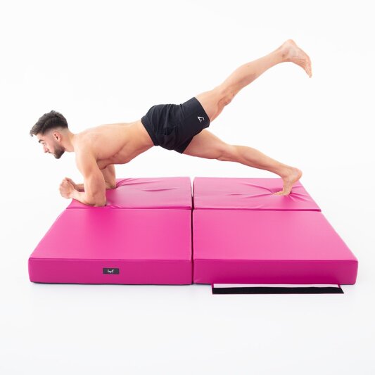 Tapis de Pole Dance Lupit Pole STANDARD Carré 150 cm Rose