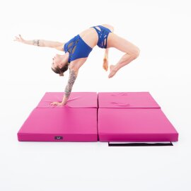 Tapis de Pole Dance Lupit Pole STANDARD Carré 150 cm Rose