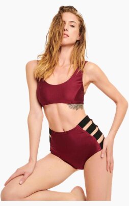 Paradise Chick Haut Girlie Cerise L