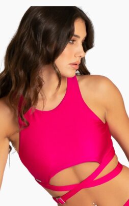 Paradise Chick Haut croisé Miami Mûre S