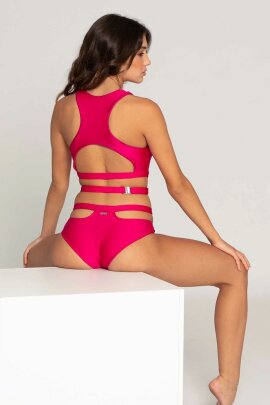 Paradise Chick Haut croisé Miami Mûre XL