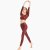 Paradise Chick Legging grip Superhero V-String Léopard Cerise