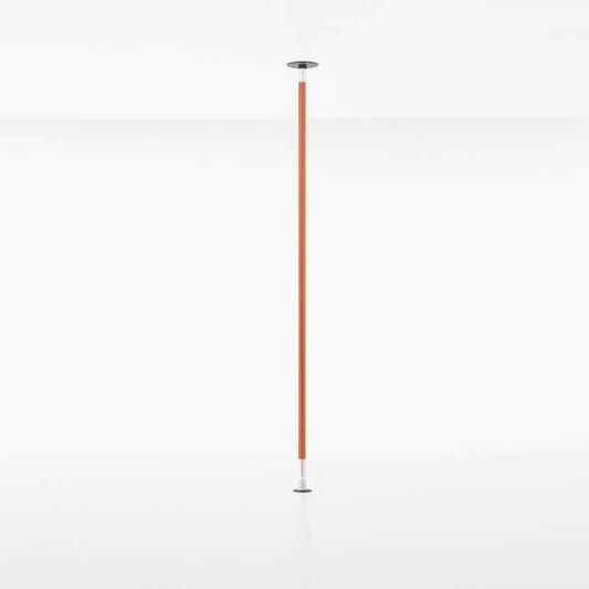 Lupit Pole Classic G2 avec système Quick-Lock 45 mm et revêtement thermolaqué Orange 2,34 m - 2,83 m