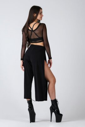 REV ACTIV Pantalon fendu Noir XL