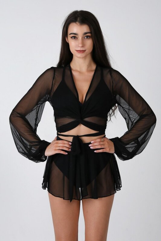 REV ACTIV Jupe-short With Pleasure Noir S