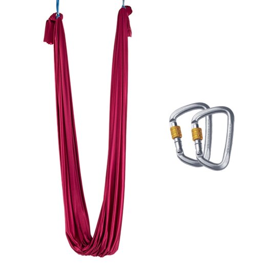PoleSports Hamac Yoga avec accessoires de suspension
