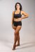 Off the Pole Crop top Denim Noir XS