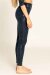 Paradise Chick Legging grip Superhero taille haute Léopard Denim Bleu XS