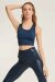 Paradise Chick Legging grip Superhero taille haute Léopard Denim Bleu XL