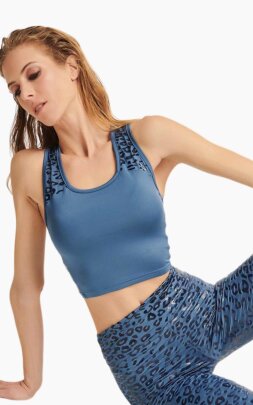 Paradise Chick Débardeur grip Superhero Dusty Blue S