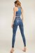 Paradise Chick Débardeur grip Superhero Dusty Blue S