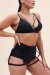Lunalae Haut Lily Noir M