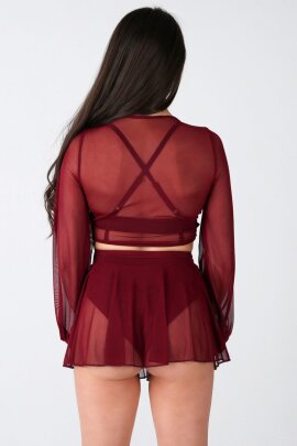 REV ACTIV Jupe-short With Pleasure Bourgogne M