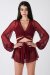 REV ACTIV Jupe-short With Pleasure Bourgogne XL