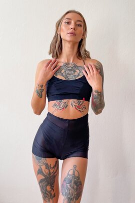 Pole Addict Short Petite Noir M