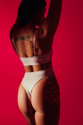 Pole Addict Haut Bliss Blanc XL