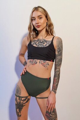 Pole Addict Haut Bliss Noir M