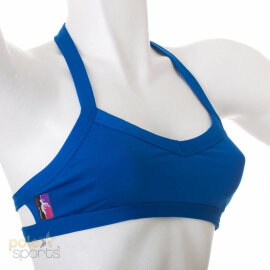 PoleFit Haut décolleté S Bleu