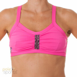 PoleFit Haut Bondage XS Rose vif