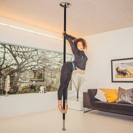 X-Pole XPert PRO (PX) Silicone Noir 45 mm 3,26 m - 3,38 m